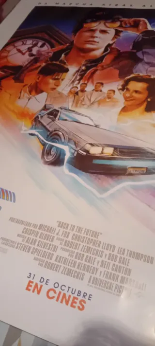 PÓSTER REGRESO AL FUTURO