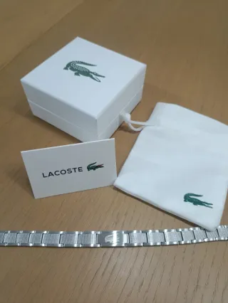 Pulsera Lacoste Acero Plata