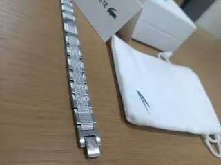 Pulsera Lacoste Acero Plata