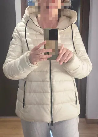 Anorak CMP con capucha blanco (talla XL)