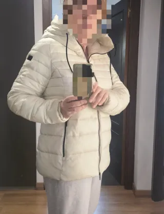 Anorak CMP con capucha blanco (talla XL)