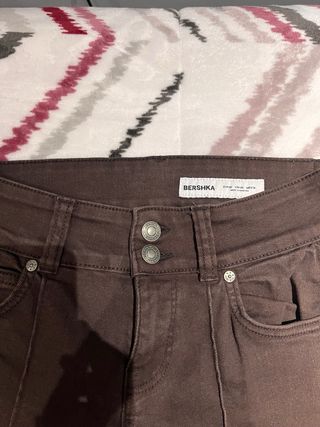 Pantalones Bootcut Marrones