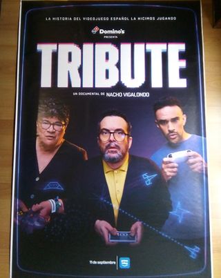 Póster Tribute - Nacho Vigalondo