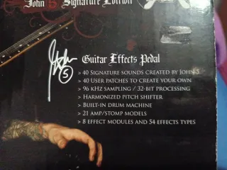 Pedal Guitarra Zoom G1J John 5 Edición Limitada