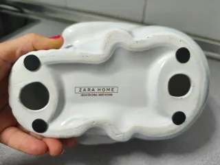 Cabeza Calavera Decoración Zara Home Blanca