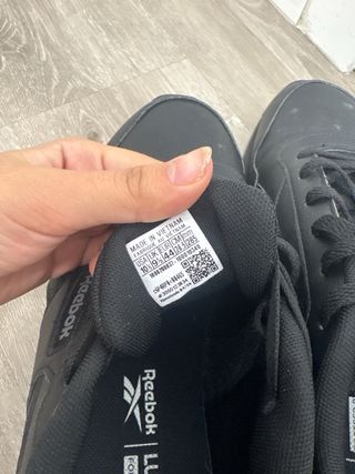 Zapatillas Reebok Negras Hombre