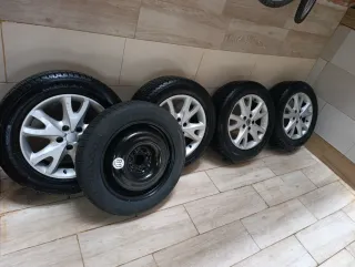 4 ruedas completas+ 1 de repuesto  225/60/R17. 99H