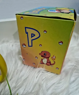 Caneca Pokémon Pikachu Cerâmica Amarela