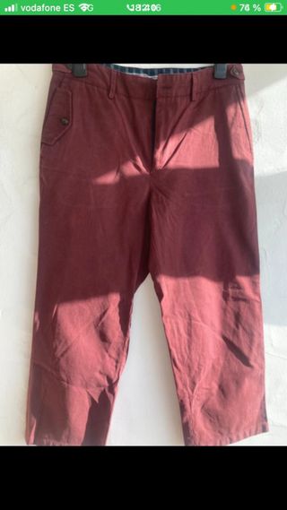 Pantalón CH hombre rojo