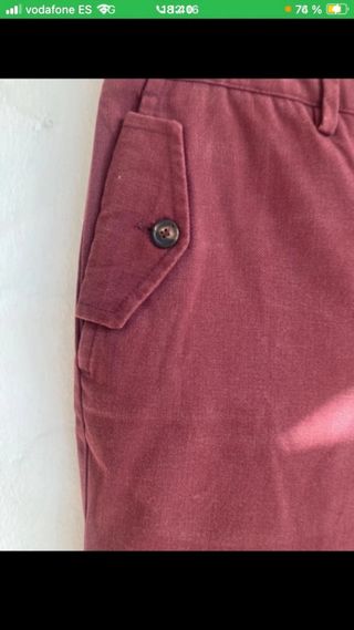 Pantalón CH hombre rojo