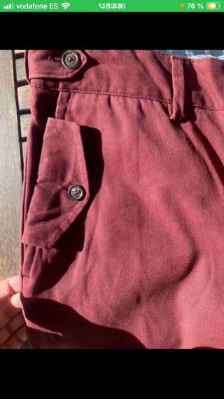 Pantalón CH hombre rojo