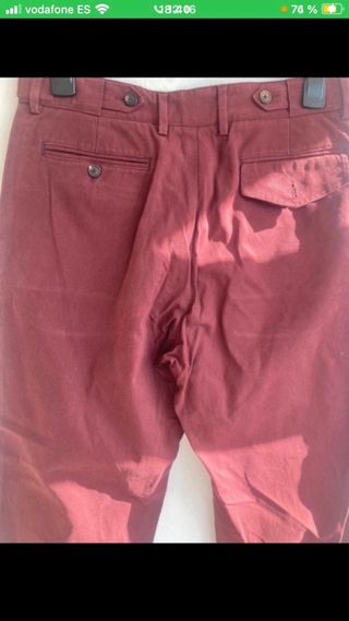 Pantalón CH hombre rojo