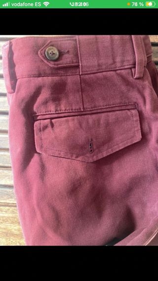 Pantalón CH hombre rojo