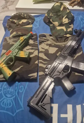 Disfraz militar