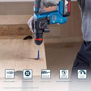 Martillo Perforador Bosch GBH 18V-18