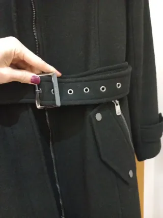 Abrigo Salsa mujer Negro Talla XS