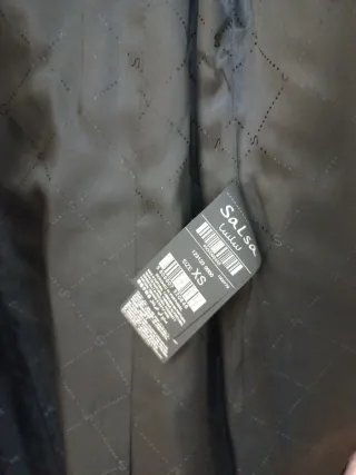 Abrigo Salsa mujer Negro Talla XS