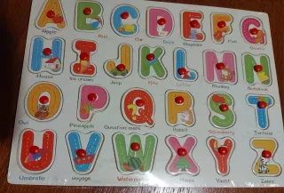 Puzzle Infantil Abecedario con Dibujos