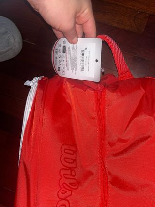 Paletero Wilson Rojo nuevo