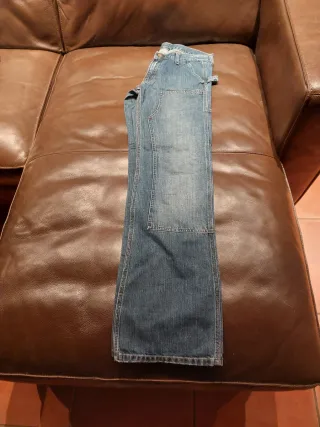 Pantalones Carhartt Mujer Azul Talla S long