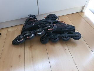 Patines en línea niños + mochila oficial +casco