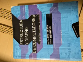 Estructura y diseño de computadores la interfaz...