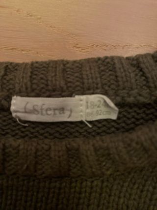 Lote 3 maglioni bambino T86