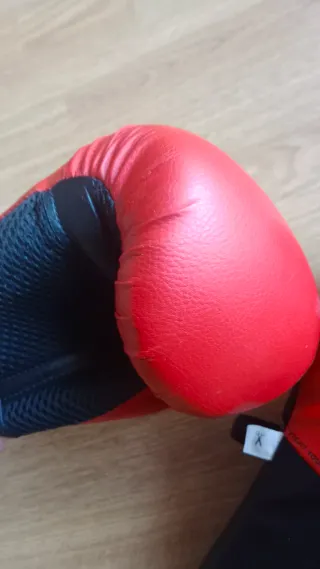 Guantes de boxeo Decathlon Outshock 100