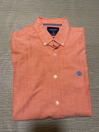 Camisa Springfield Hombre Naranja