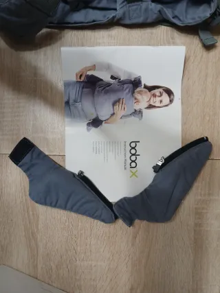 Mochila Portabebés Boba X Gris