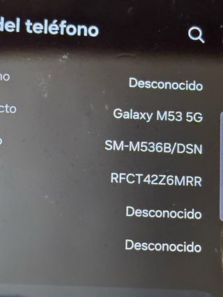 Mobil Samsung Galaxy M53 5G Azul SM-M536B/DSN