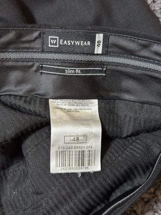 Pantalones de traje elegantes negros