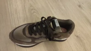 Zapatillas Pepe Jeans Mujer Marrón/Plata