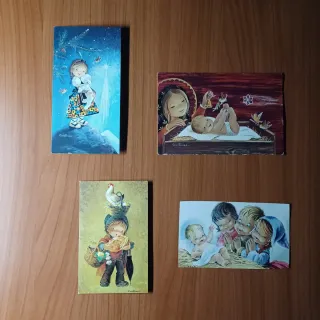 4 Postales Antiguas de Costanza (Escritas)