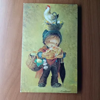 4 Postales Antiguas de Costanza (Escritas)