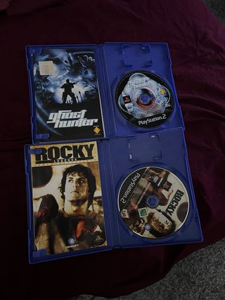Lote 2 Juegos PS2: Ghost Hunter y Rocky Legends
