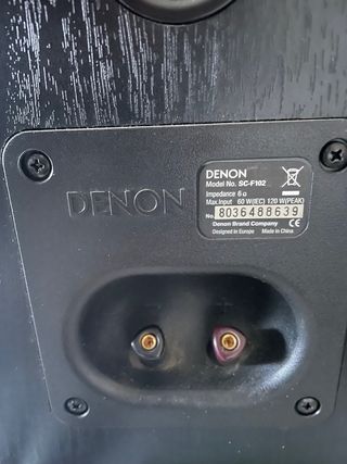 Altavoces Denon Negros  Sonido Hi-Fi de calidad