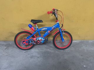 Bicicleta Spiderman 4-6 años