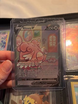 Blissey V Carta Pokémon 183/198