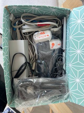 Consola Nintendo Wii Negra + Juegos y Accesorios