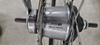 Rueda trasera Nexus 7v Freno Contrapedal