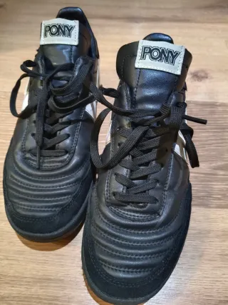 Zapatillas multitaco Pony Negras y Blancas