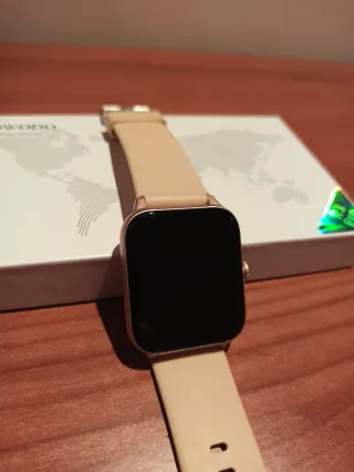 Smartwatch IOWODO R3 Pro Beige/Oro