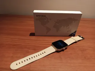 Smartwatch IOWODO R3 Pro Beige/Oro