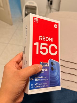 Redmi 15C 128GB Azul NFC 33W