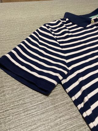 Polo Springfield rayas azul y blanco