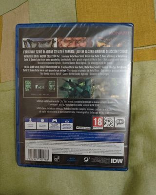 PS4 Metal Gear Solid Master Collection Vol. 1 NUEV