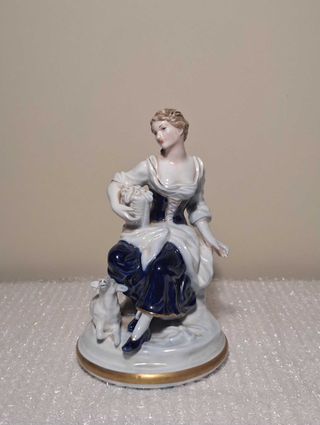 Figura de porcelana de Cerámicas Hispania, Manises