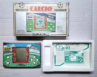 Gakken Calcio LCD Video Gioco Vintage Anni '80