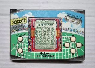 Gakken Calcio LCD Video Gioco Vintage Anni '80